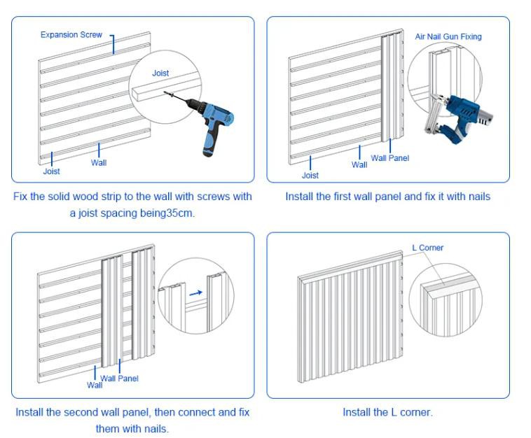 wall panel installation wall panel installation